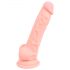 Medical Silicone Dildo - dildo z lékařského silikonu (18 cm) - tělová barva