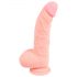 Medical Silicone Dildo - dildo z lékařského silikonu (20 cm) - tělová barva