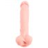 Medical Silicone Dildo - dildo z lékařského silikonu (24 cm) - tělová barva