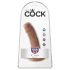 Dildo King Cock 6 Cock - Pipedream - dildo (15cm) - hnědé"