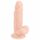 Nature Skin small bendable dildo - realistické dildo s přísavkou - tělová barva (malé)