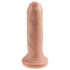 King Cock 6 - realistický dildo (15 cm) - prirozený