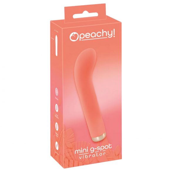 You2Toys - peachy! mini G-spot- nabíjecí vibrátor na bod G (oranžový)