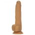 Naked Addiction Thrusting 9 - rádiem řízený, přírazový vibrátor - tmavý (23cm)