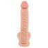 Natute Skin - dildo z kůží - 25 cm (přirozený)