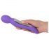 SWEET SMILE Wand Dual Motor Vibe – masážní vibrátor (fialový)