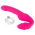 You2Toys Vibrating Strapless Strap-On - připínací vibrátor bez upevňovacího pásu (růžový)