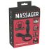 You2Toys - Massager - nabíjecí, rotační vibrátor s ohřívací funkcí na dálkové ovládání (černý)