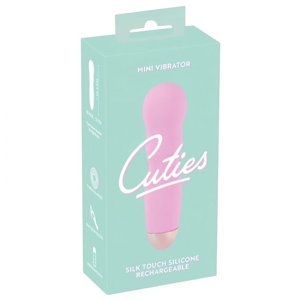 You2Toys Cuties Mini Rose - nabíjecí vlnitý vibrátor (růžový)