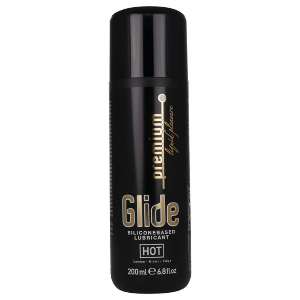 HOT Premium Glide - silikonový lubrikant (200 ml)