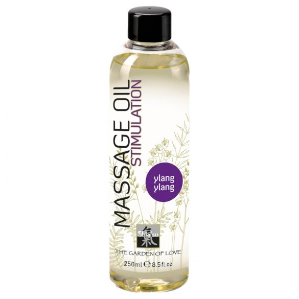 HOT Shiatsu Mámor masážní olej - ylang-ylang (250 ml)