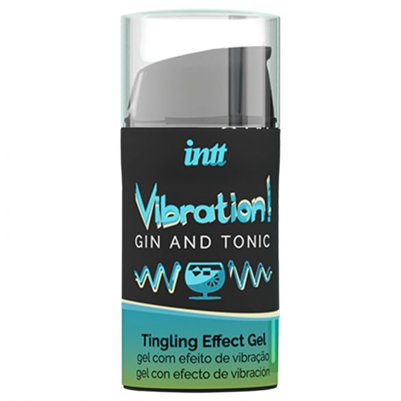 Intt Vibration! - tekutý vibrátor - Gin Tonic (15 ml)