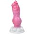 Animalorny Bulldog - psí penis dildo - 17cm (růžová)