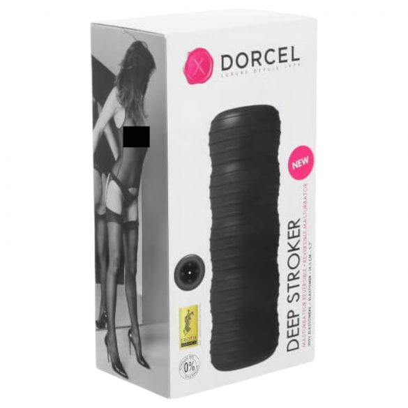 Dorcel Deep Stroker - pánský masturbátor (černý)