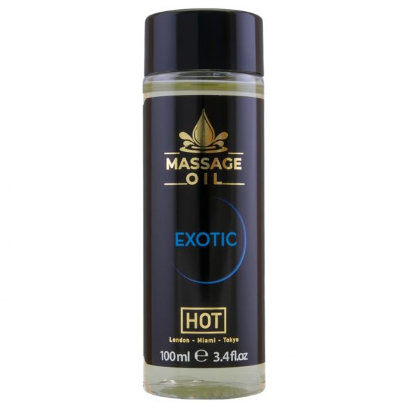 Masážní olej pro péči o pokožku HOT - exotický (100 ml)