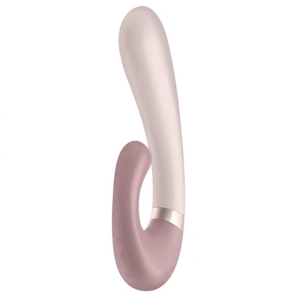 Satisfyer Heat Wave - chytrý, hřejivý, ramenní vibrátor (béžový)