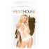 Penthouse Perfect Lover - krajkové body (bílé)  - M/L