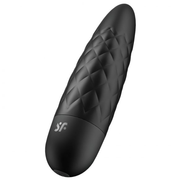 Satisfyer Ultra Power Bullet 5 - akumulátorový, vodotěsný vibrátor (černý)