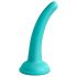 Dillio Curious Five - silikonové dildo s přísavkou (15 cm) - tyrkysové