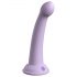 Dillio Secret Explorer - přísavný dildo s žaludem (17 cm) - fialový