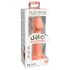 Dillio Big Hero - silikonové dildo s přísavkou (17 cm) - oranžové