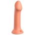 Dillio Big Hero - silikonové dildo s přísavkou (17 cm) - oranžové