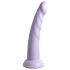 Dillio Slim Seven - přísavkový stimulační dildo (20 cm) - fialový