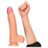 Lovetoy Nature Cock - dvouvrstvé realistické dildo - 25 cm (přírodní)