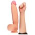 Lovetoy Nature Cock - dvouvrstvé realistické dildo - 30 cm (přírodní)