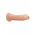 RealRock Dong 7 - realistické dildo (17 cm) - přírodní