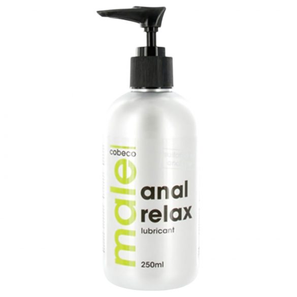 Male Cobeco Anal relax - anální lubrikant na bázi vody se zklidňujícím účinkem (250ml)