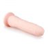 Easytoys - silikonové dildo s přísavkou (21cm) - tělová barva