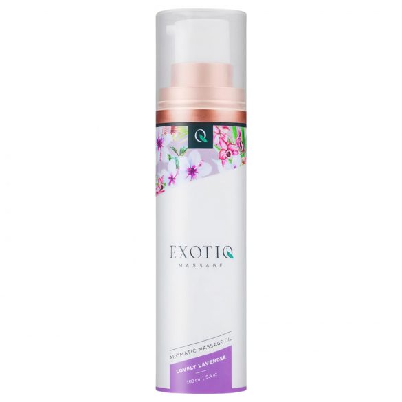 Exotiq - voňaví masážní olej - levandule (100ml)