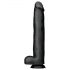 BUTTR Operace Dingo - obrovský realistický dildo - 43 cm (černý)