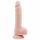 Mr. Dixx 7.6 - dildo na varlaty a přísavkou - přírodní (19,5 cm)