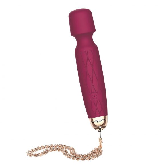 Bodywand Luxe - dobíjecí mini masážní vibrátor (tmavě růžový)