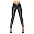 Noir - legging preto brilhante e longo - M